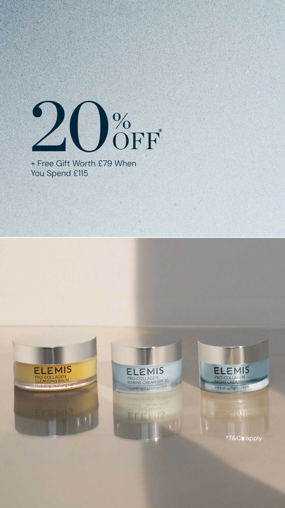 Elemis Facebook ad