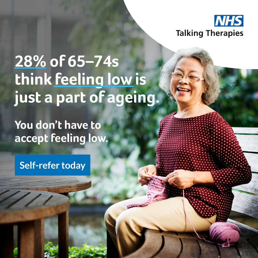 NHS Talking Therapies by Vita Health Group Facebook ad