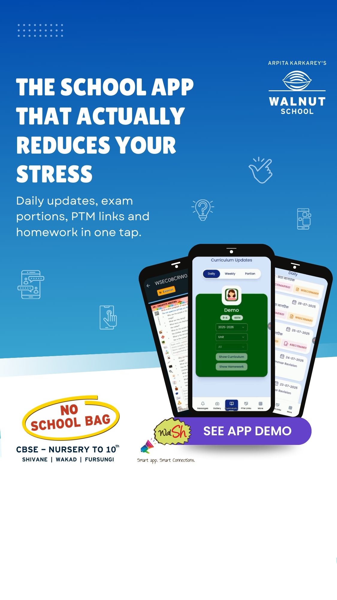 Walnut School Facebook ad