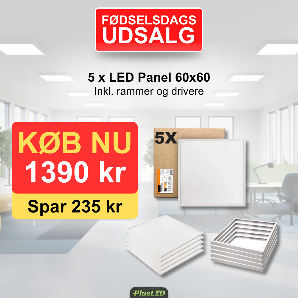 Plusled.dk - LED & Smart Home Facebook ad