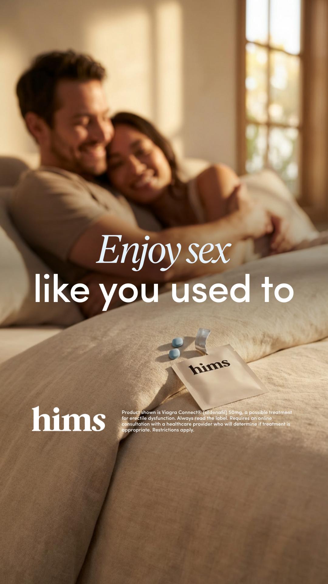 hims Facebook ad