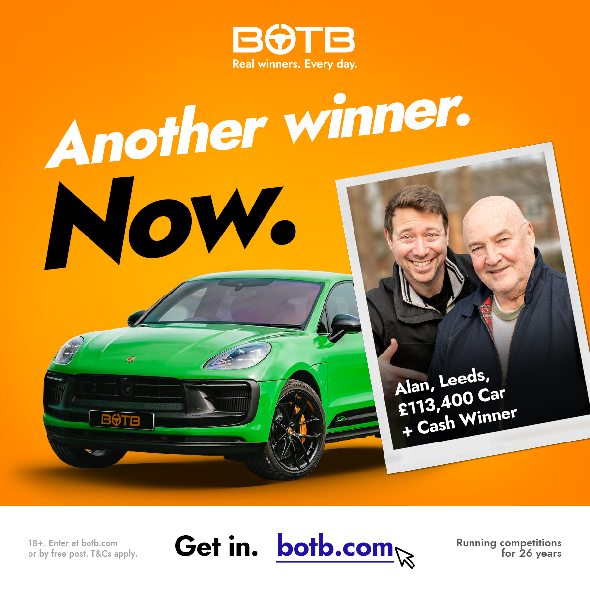 BOTB Facebook ad