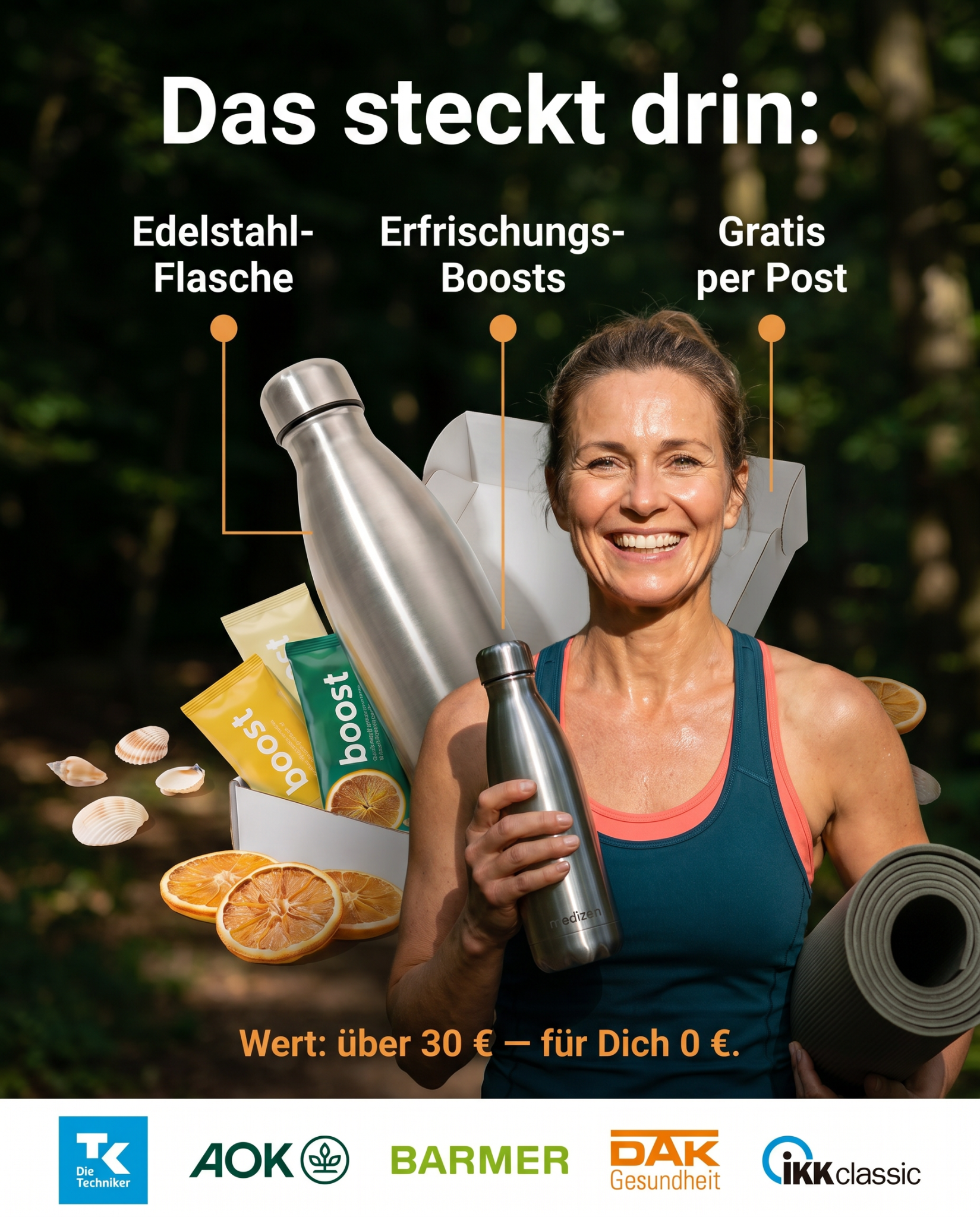 Medizen Fitness App Facebook ad
