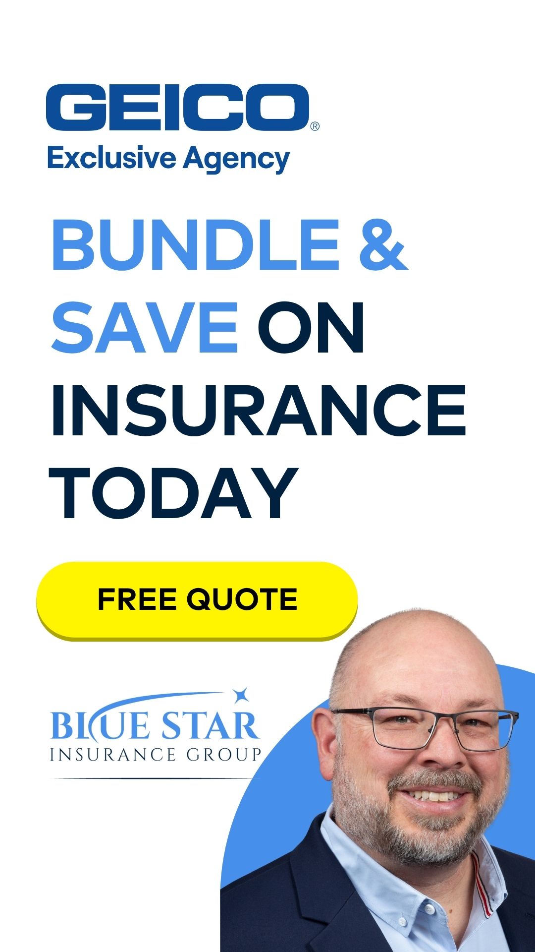 Blue Star Insurance Group Facebook ad