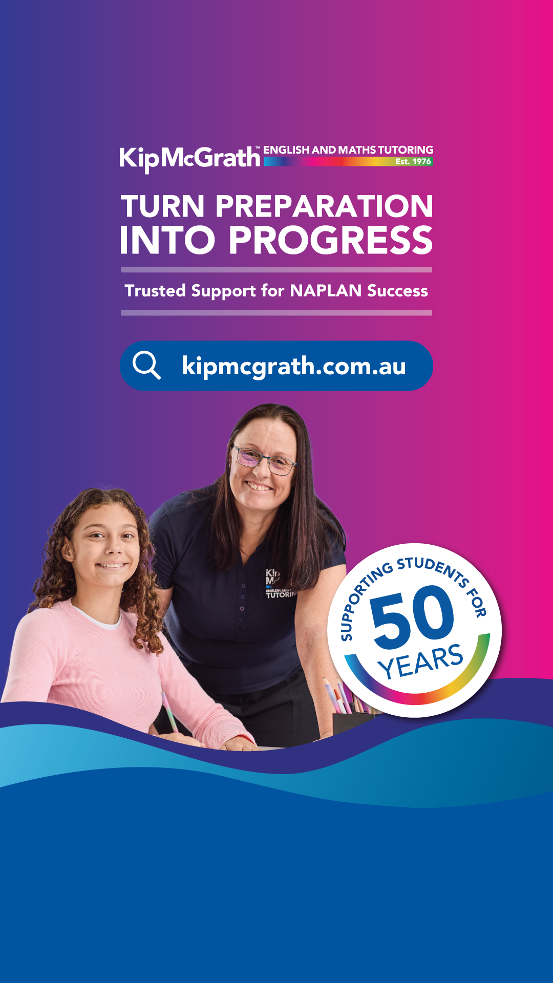 Kip McGrath Education Centres Australia Facebook ad