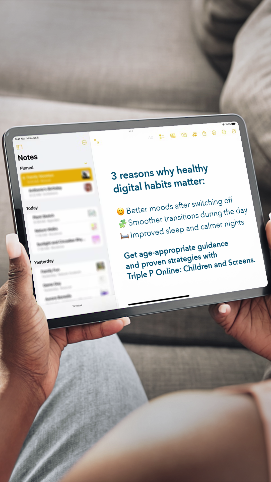 Triple P - Positive Parenting Program Facebook ad