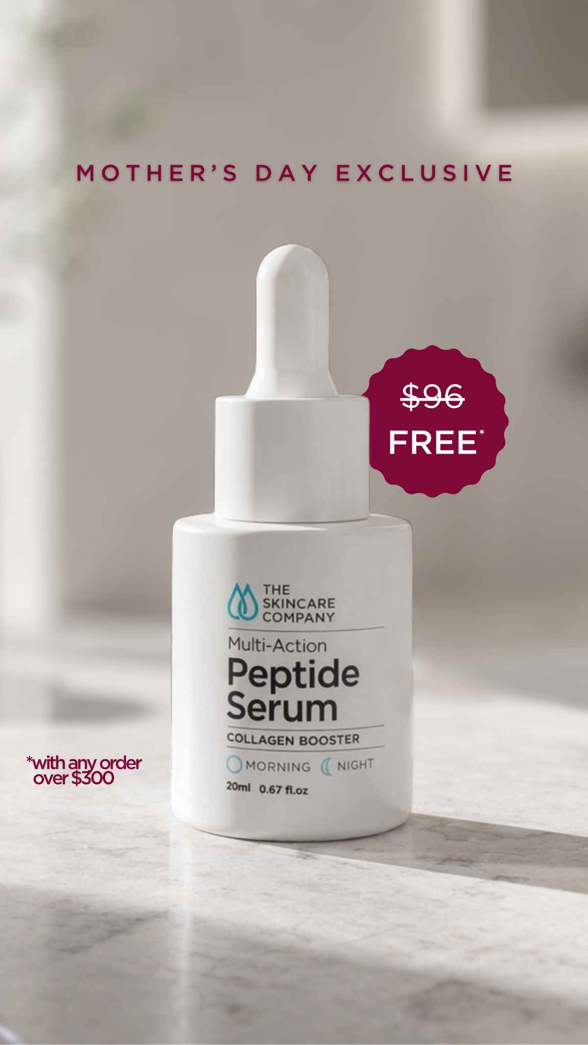 The Skincare Company Facebook ad