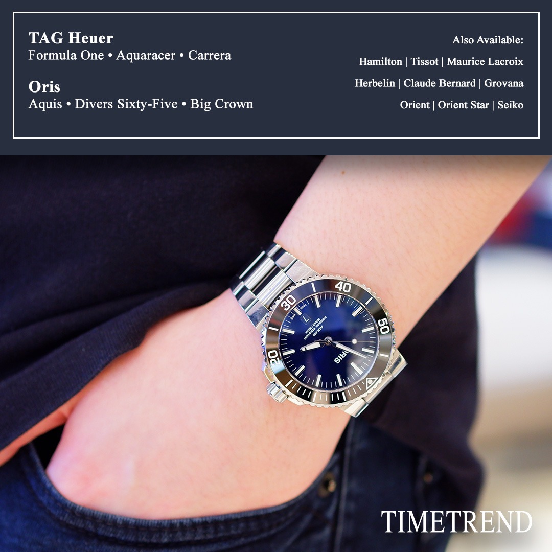 Time Trend - Authorized Luxury Watch Store Facebook ad: Up to 24 mos to Pay at SM Megamall