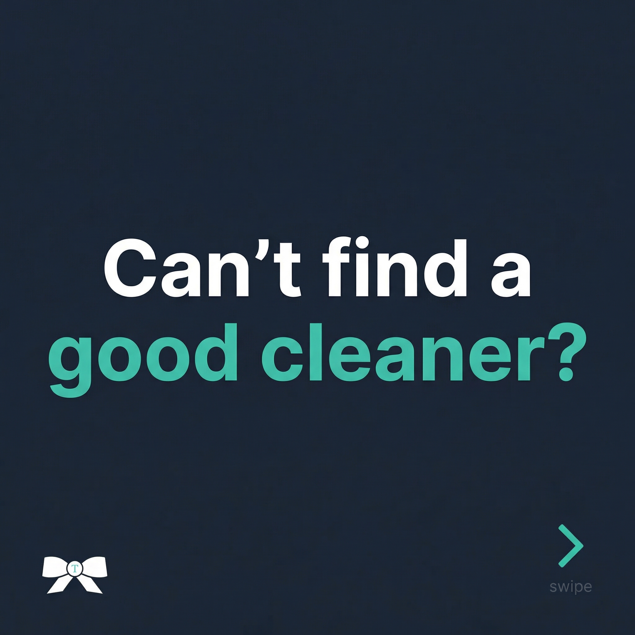 Tidy Facebook ad