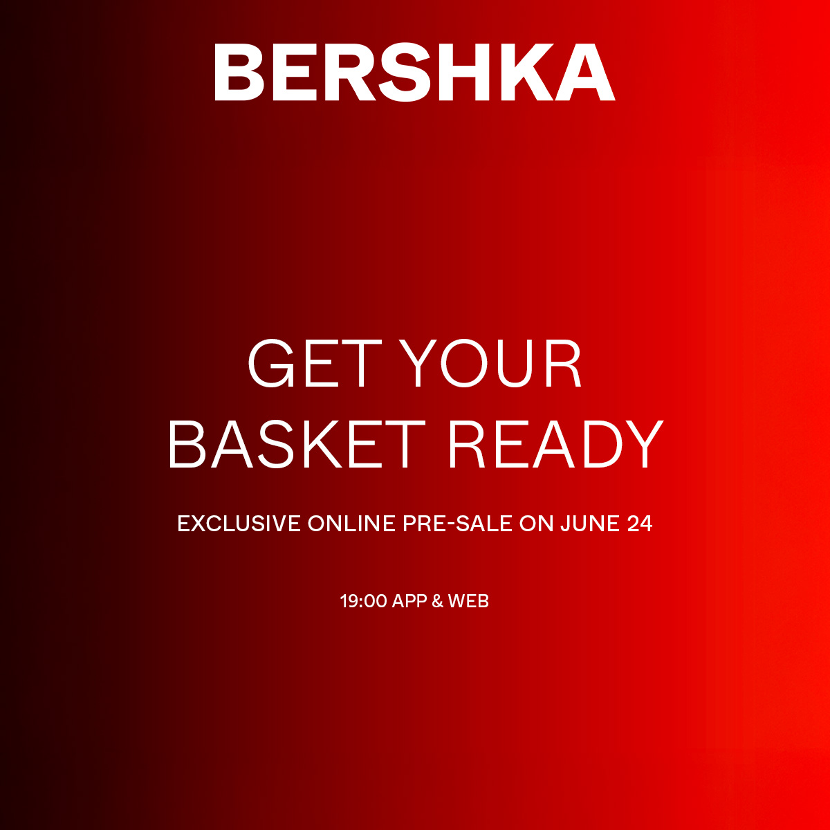 Bershka Facebook ad