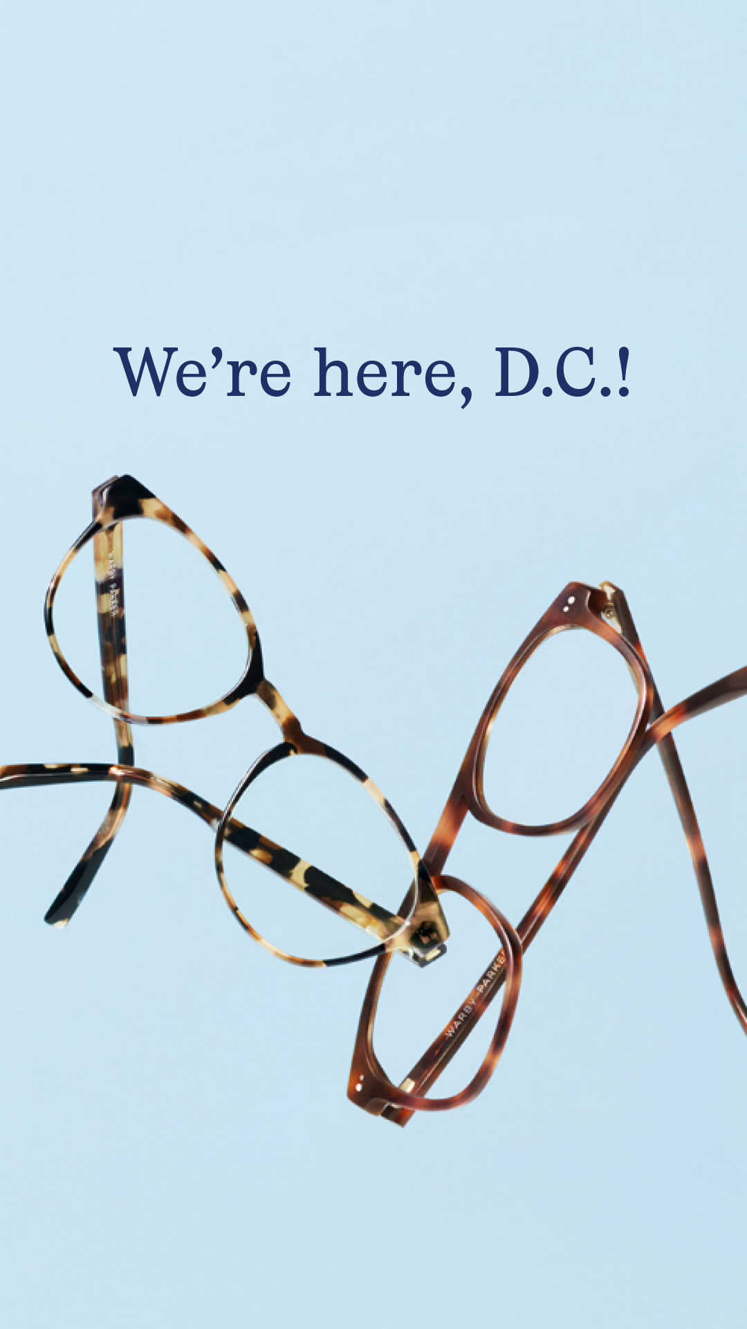 Warby Parker Facebook ad