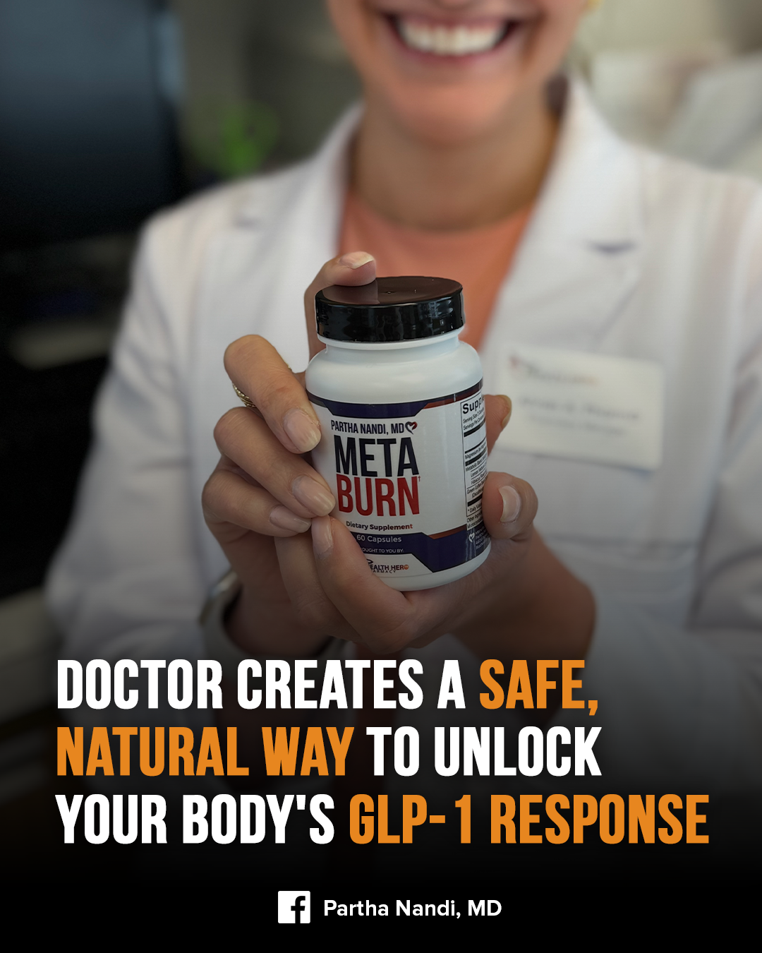 Partha Nandi, MD Facebook ad: Tap Into Your Fullness Signal