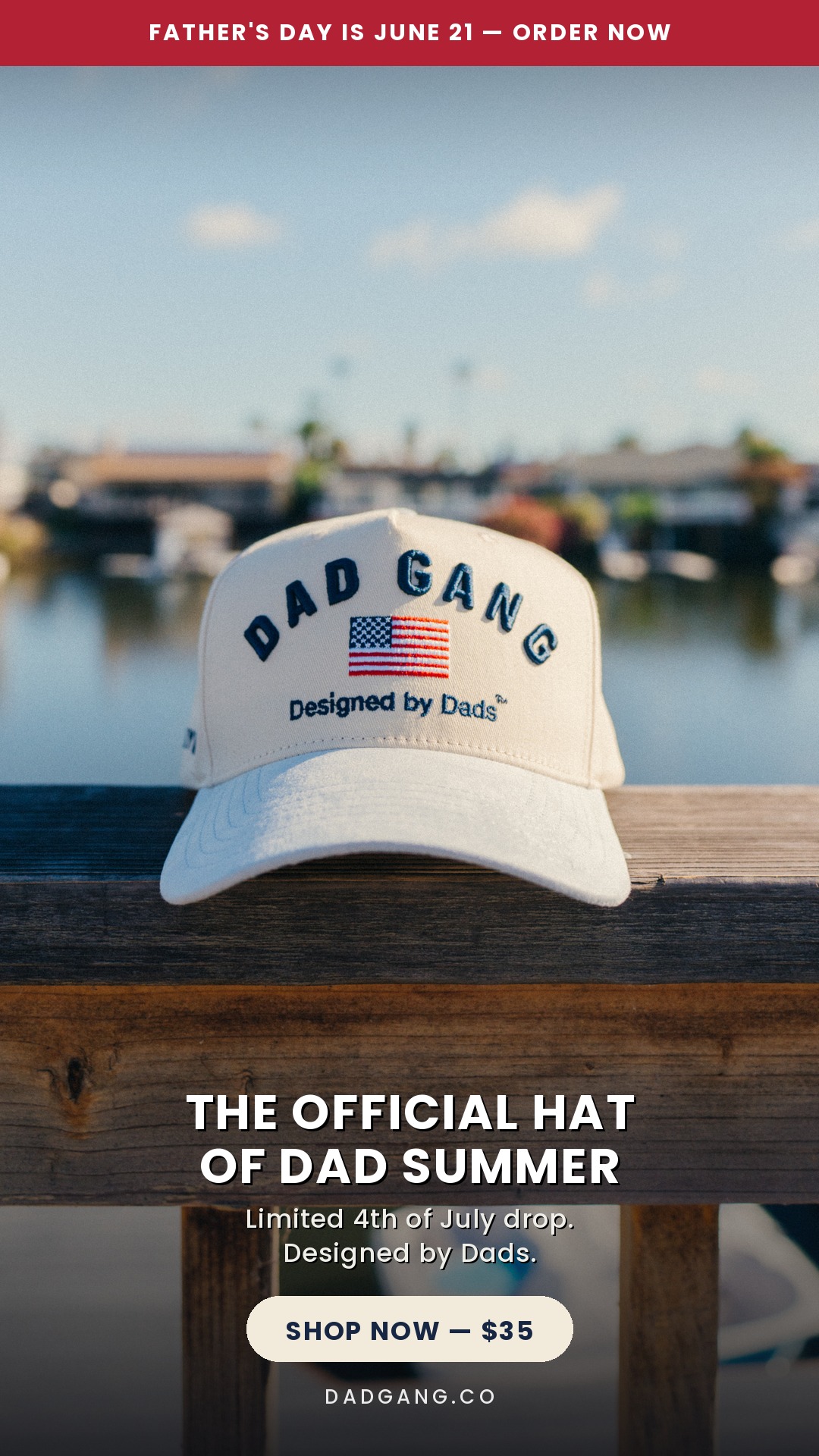 Dad Gang Co. Facebook ad