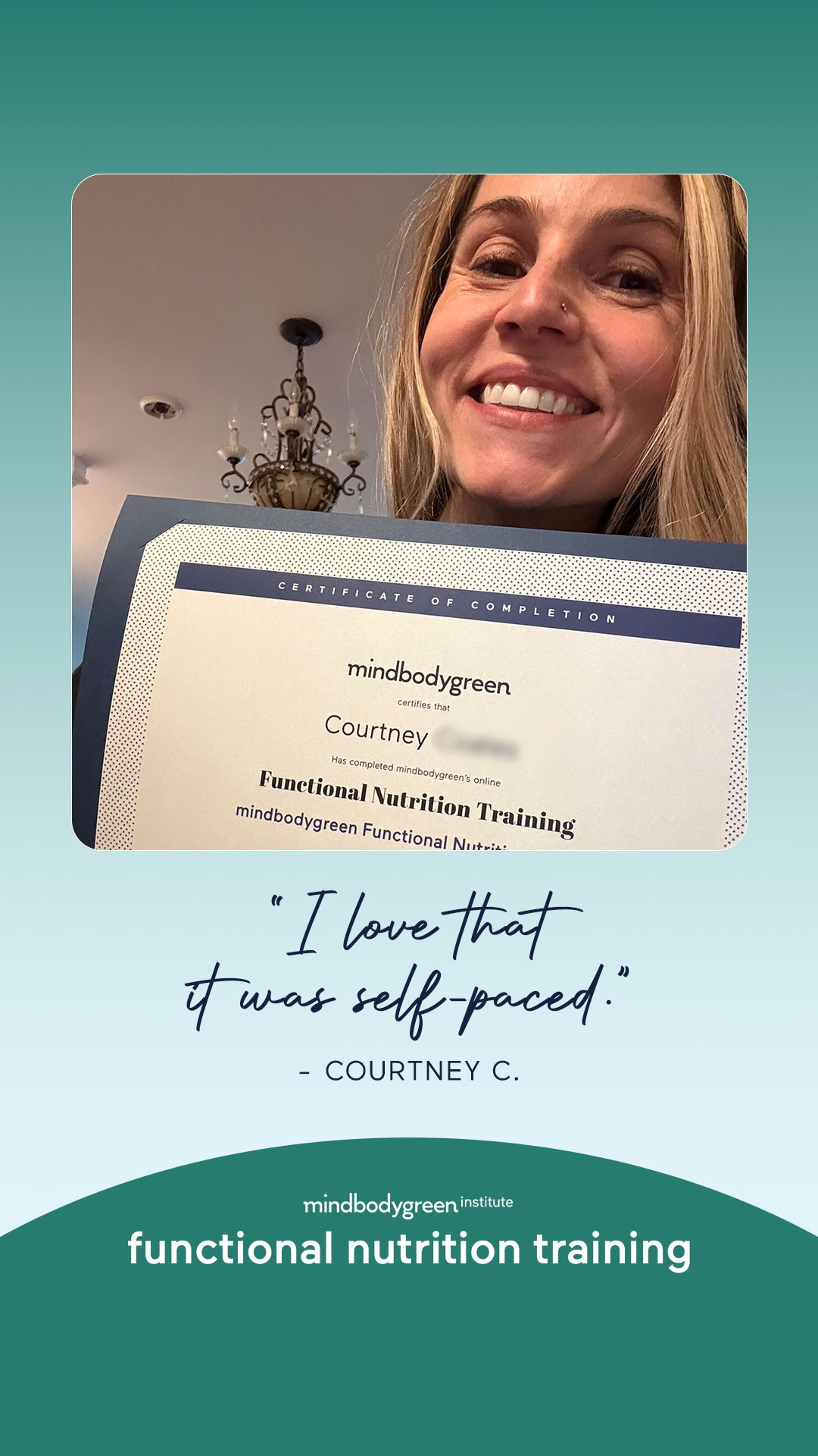 mindbodygreen Institute Facebook ad