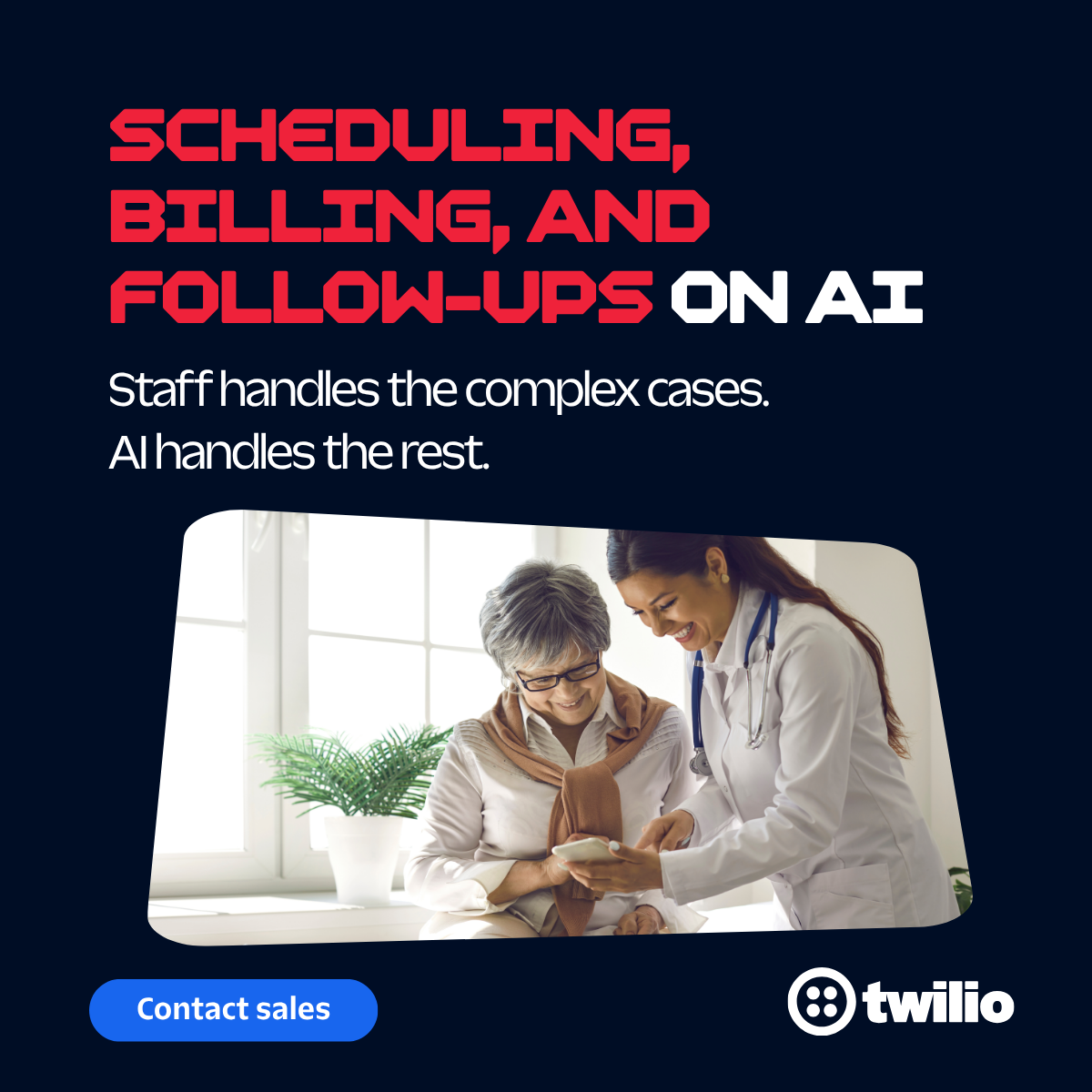 Twilio Facebook ad