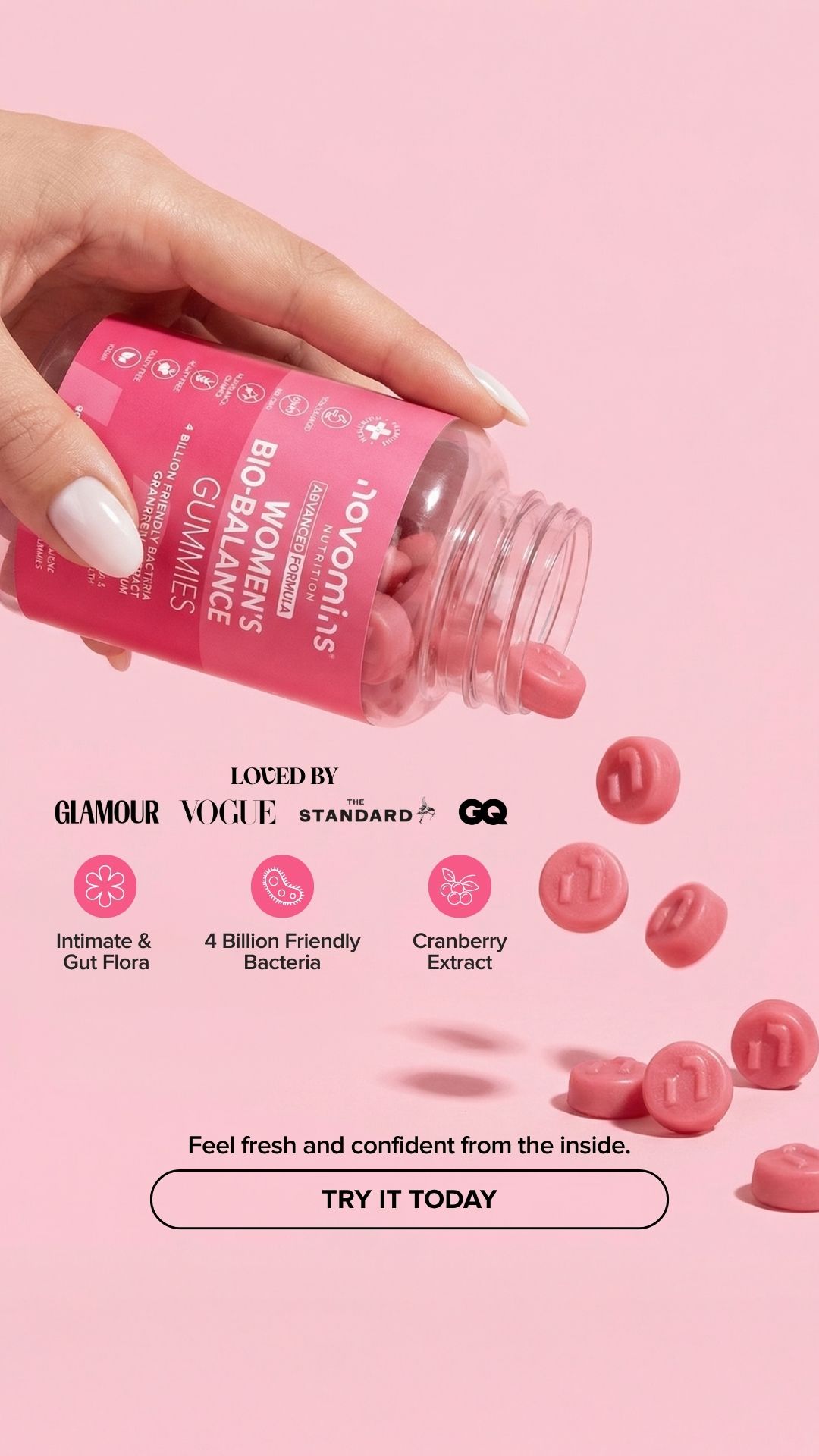 Novomins Nutrition Facebook ad