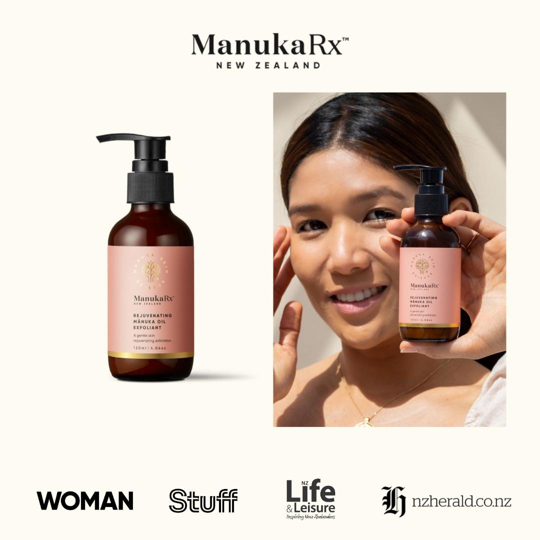 ManukaRx Natural Skincare Facebook ad