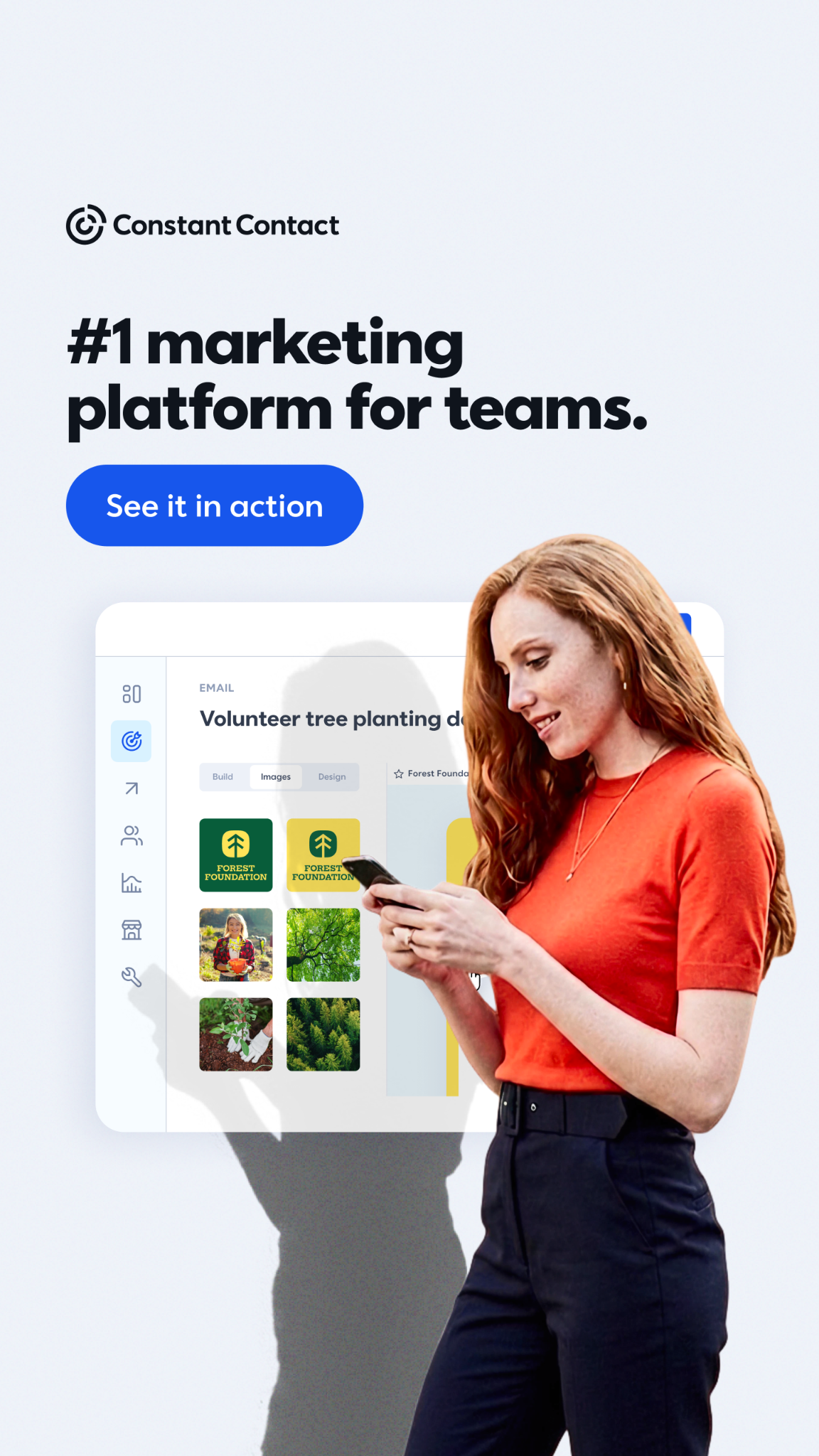 Constant Contact Facebook ad