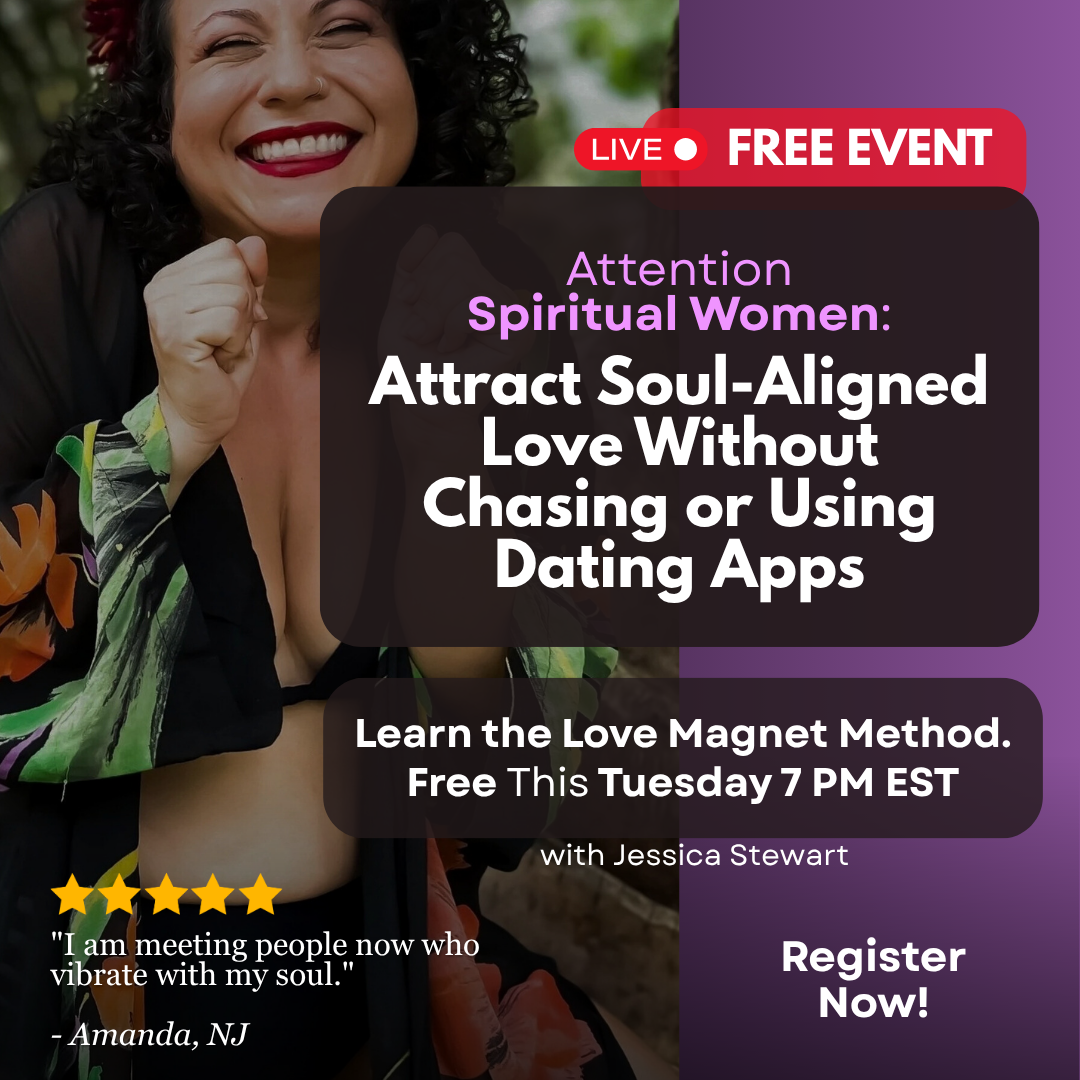 Manifest Love Coaching with Jessica Stewart Facebook ad