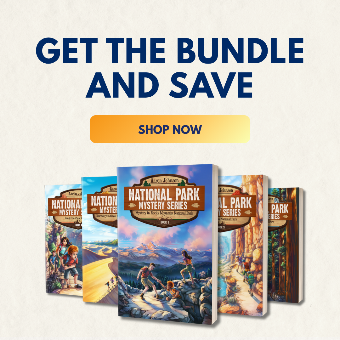 National Park Mystery Series Facebook ad