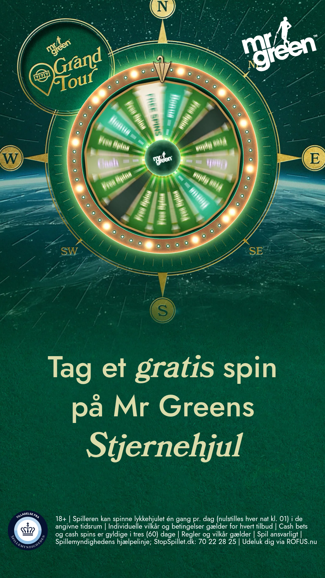Mr Green Danmark Facebook ad