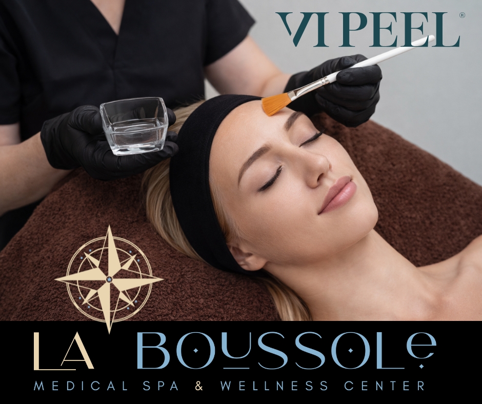 La Boussole Medical Spa and Wellness Center Facebook ad: VI Peel Chemical Peel | Advanced Medical-Grade Skin…