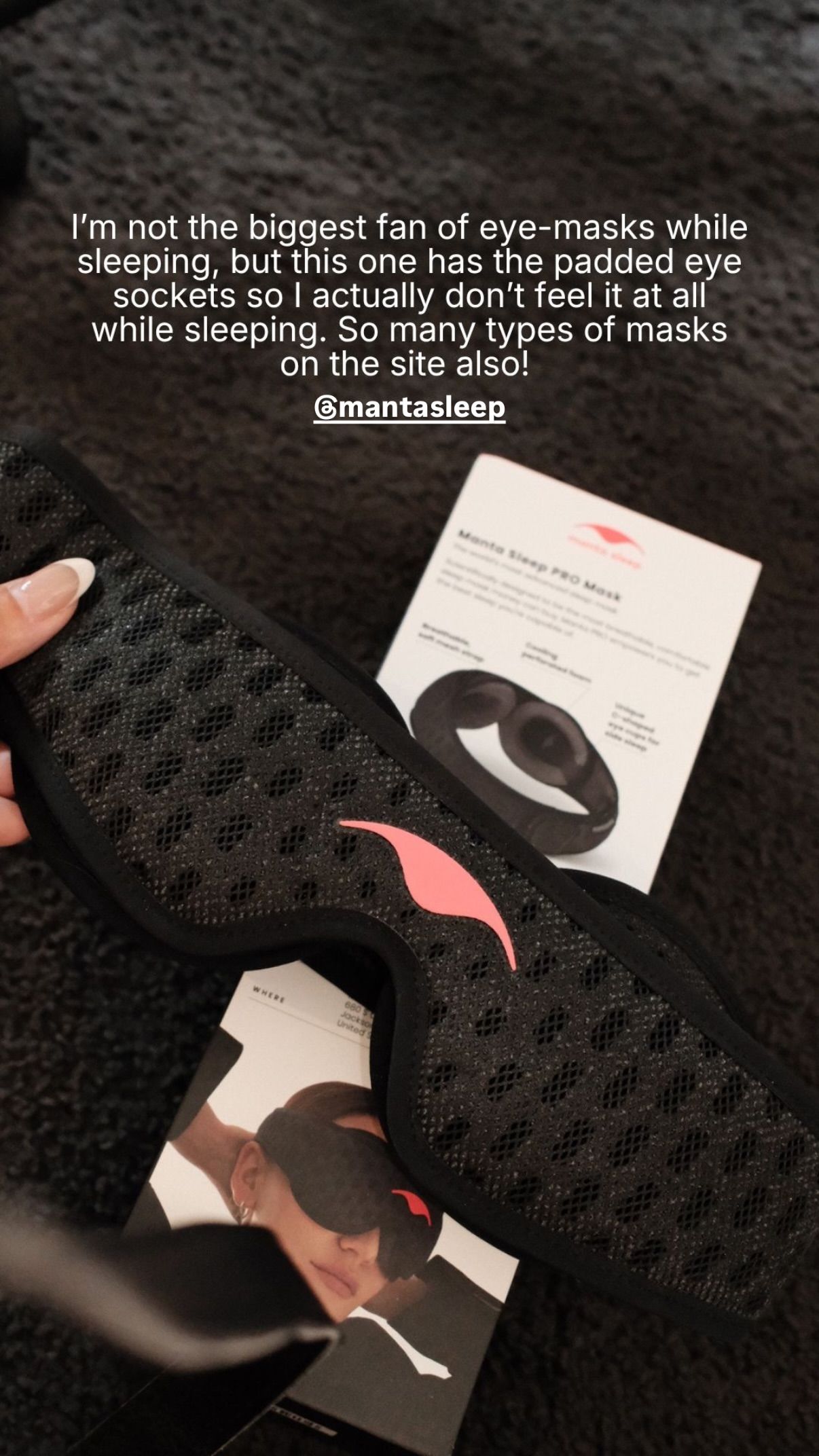 Manta Sleep Facebook ad