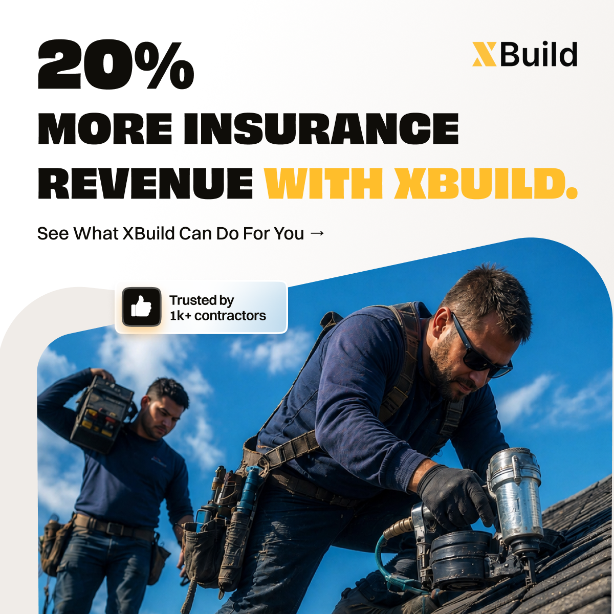 XBuild Facebook ad
