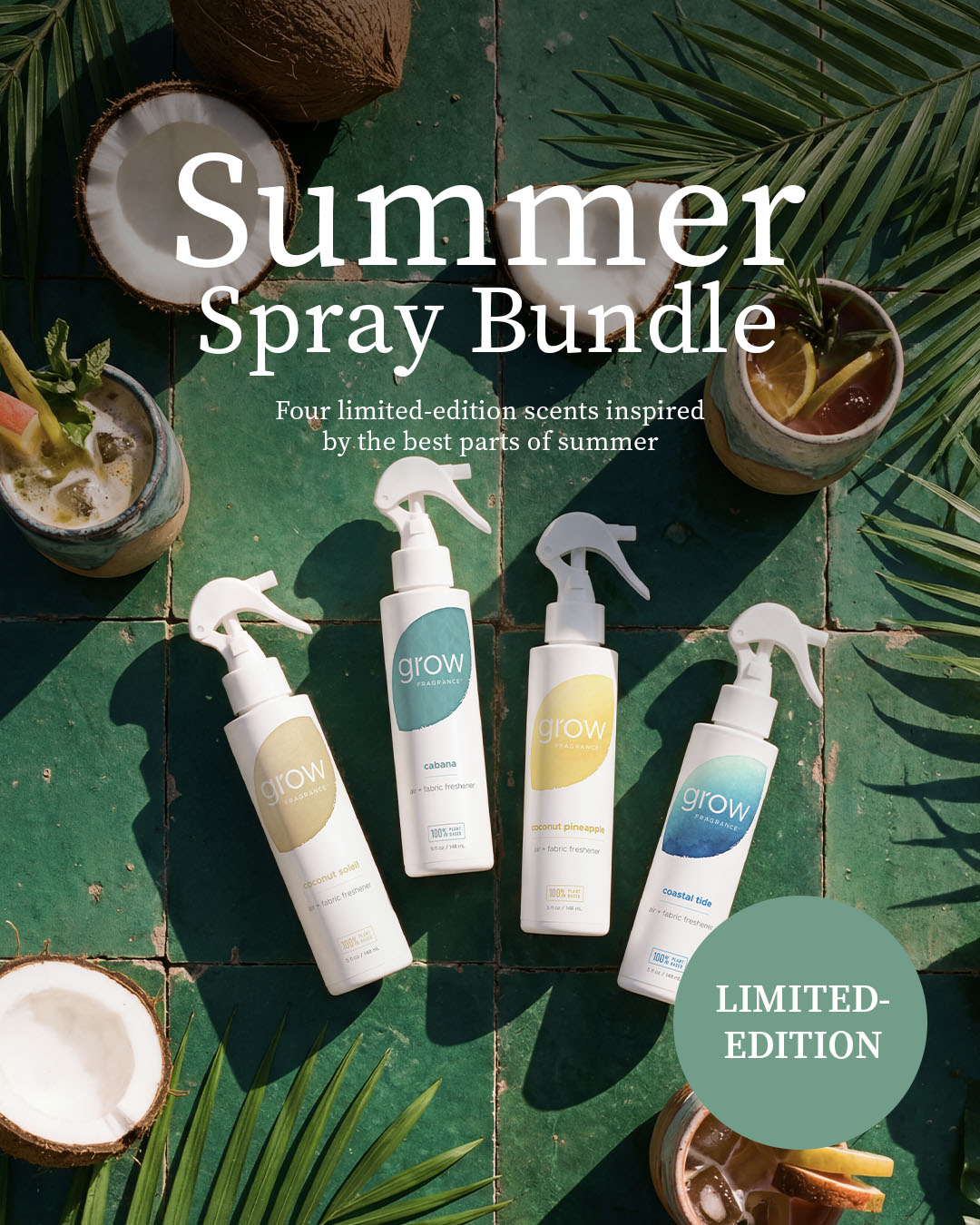 Grow Fragrance Facebook ad