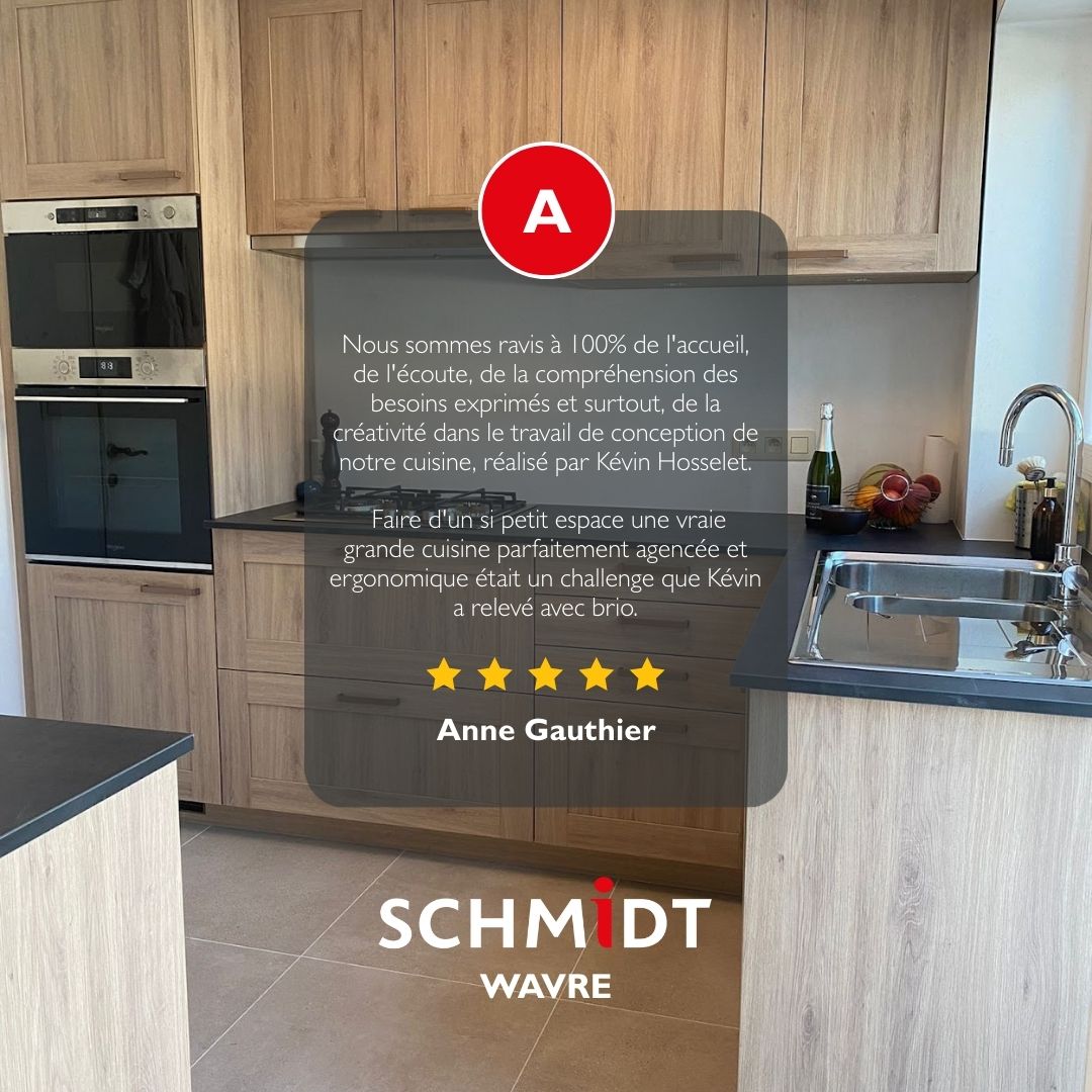 Schmidt Wavre Facebook ad: Cuisiniste Wavre - SCHMIDT: Magasin de cuisine, dressing…