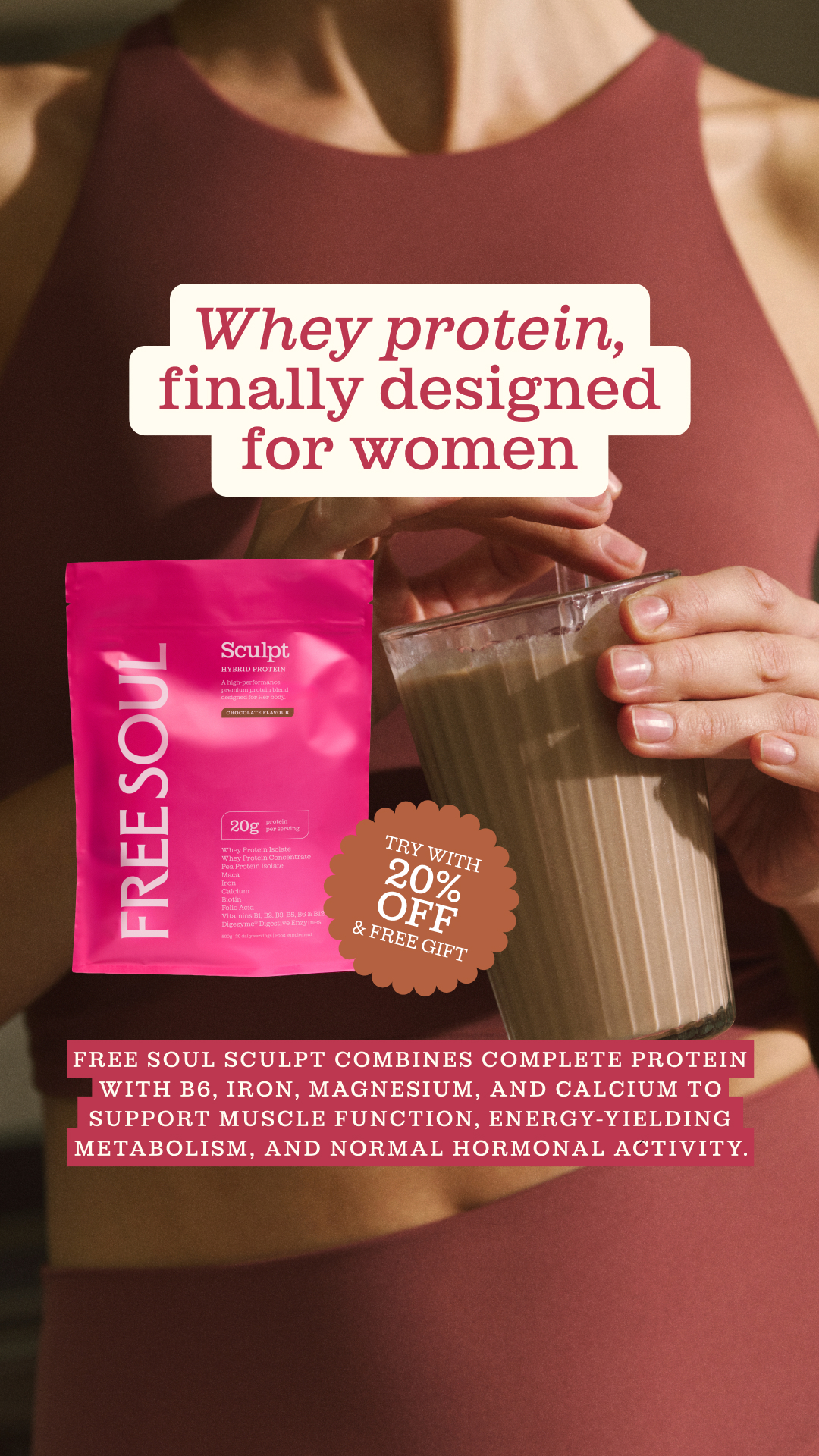Free Soul Facebook ad