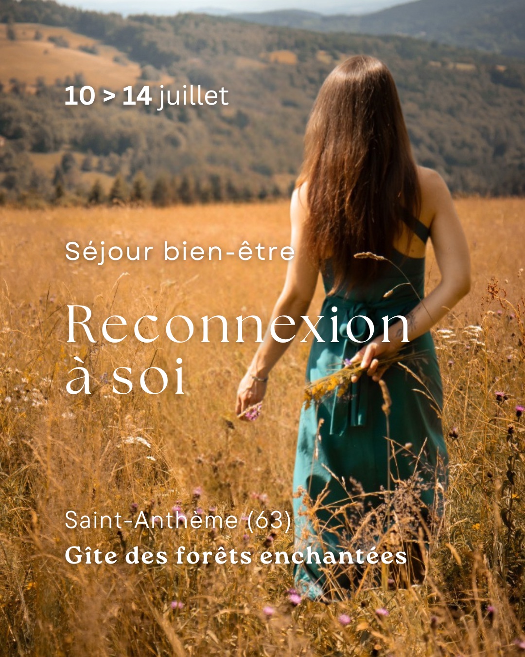 Sous le charme - Événements bien etre Facebook ad: Envie de vacances différentes cet été?