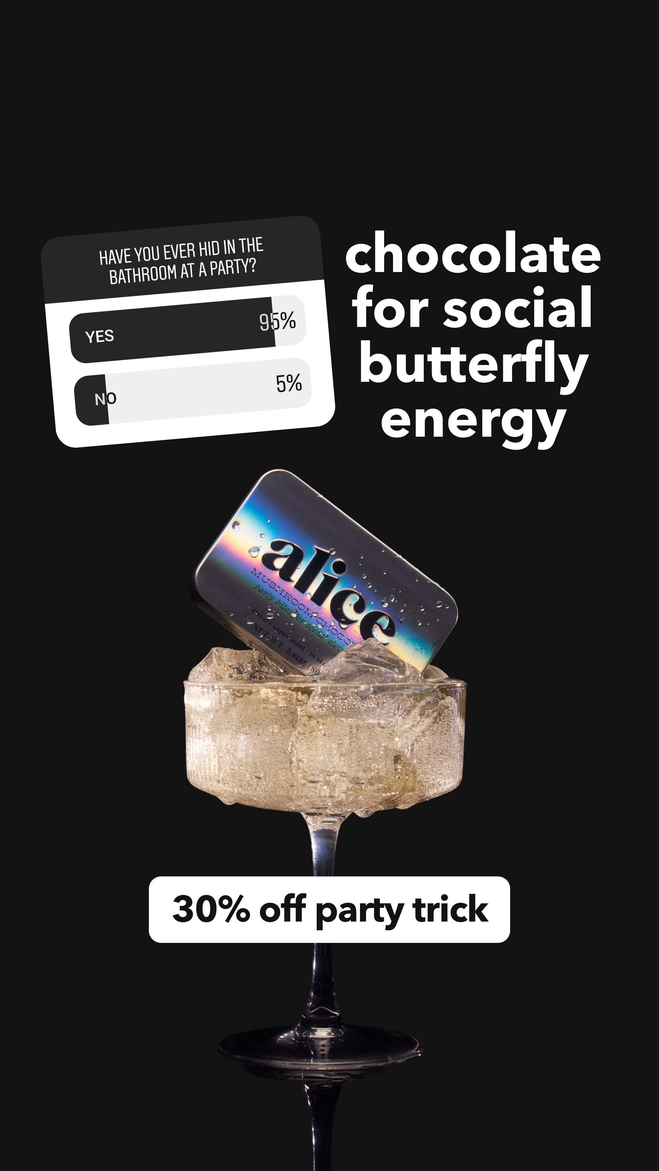 Alice Mushrooms Facebook ad
