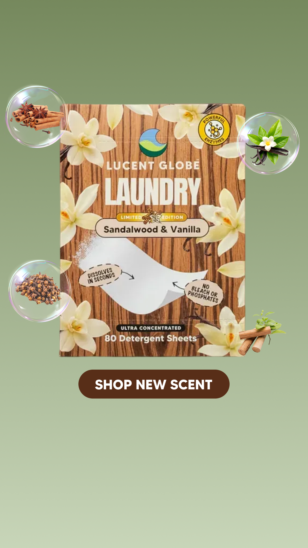 Lucent Globe Facebook ad