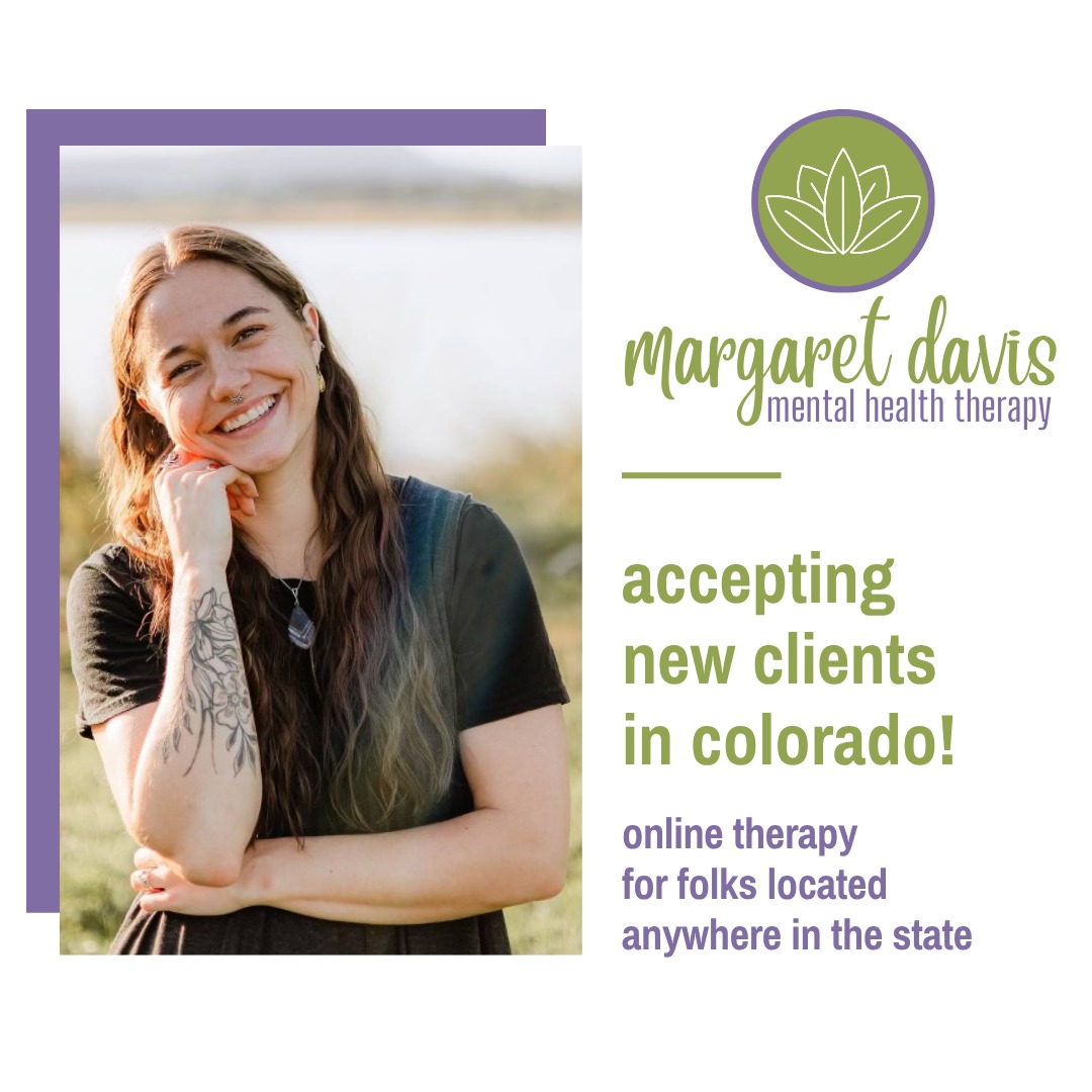 margdavistherapy Facebook ad: i'm a queer therapist in colorado, and i've…