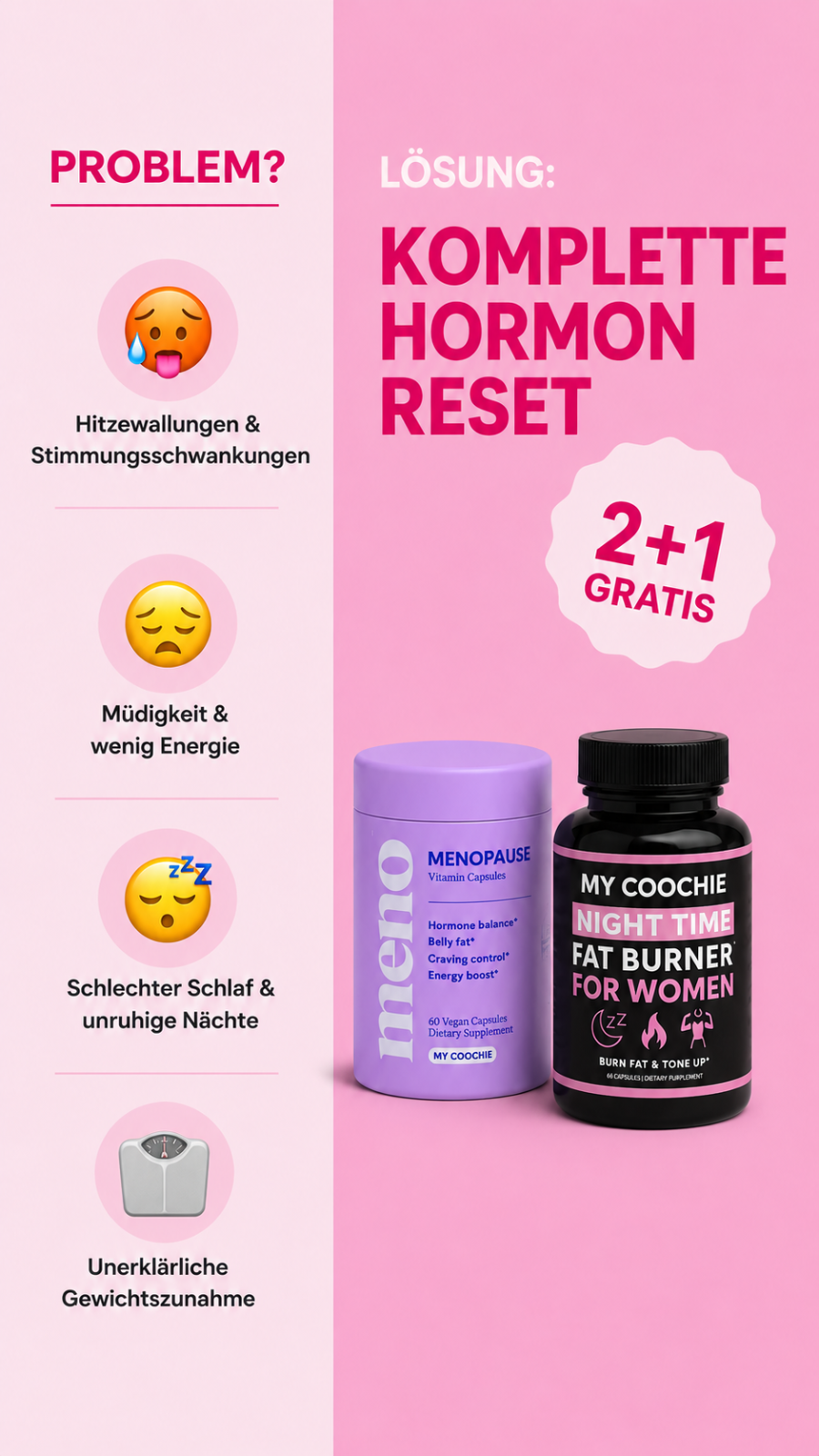 Menopause Weightloss Secrets Facebook ad