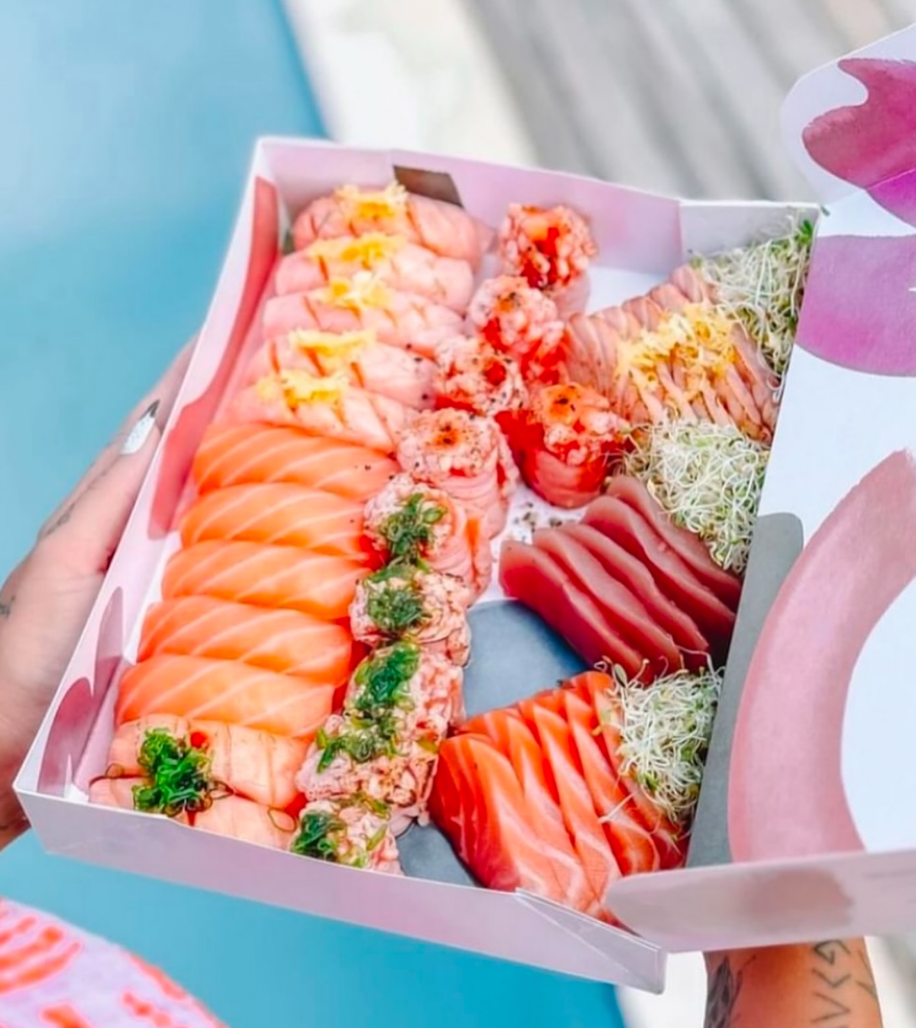 Japex Japanese Food Facebook ad: Sushi fresquinho e saboroso