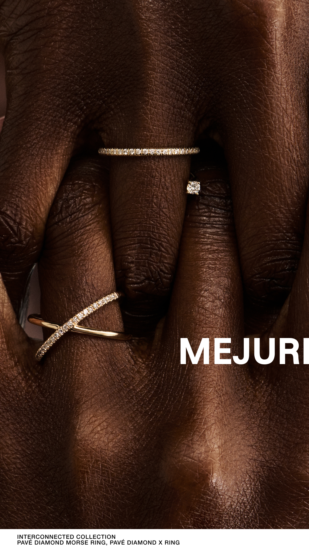 Mejuri Facebook ad: Shop Interconnected