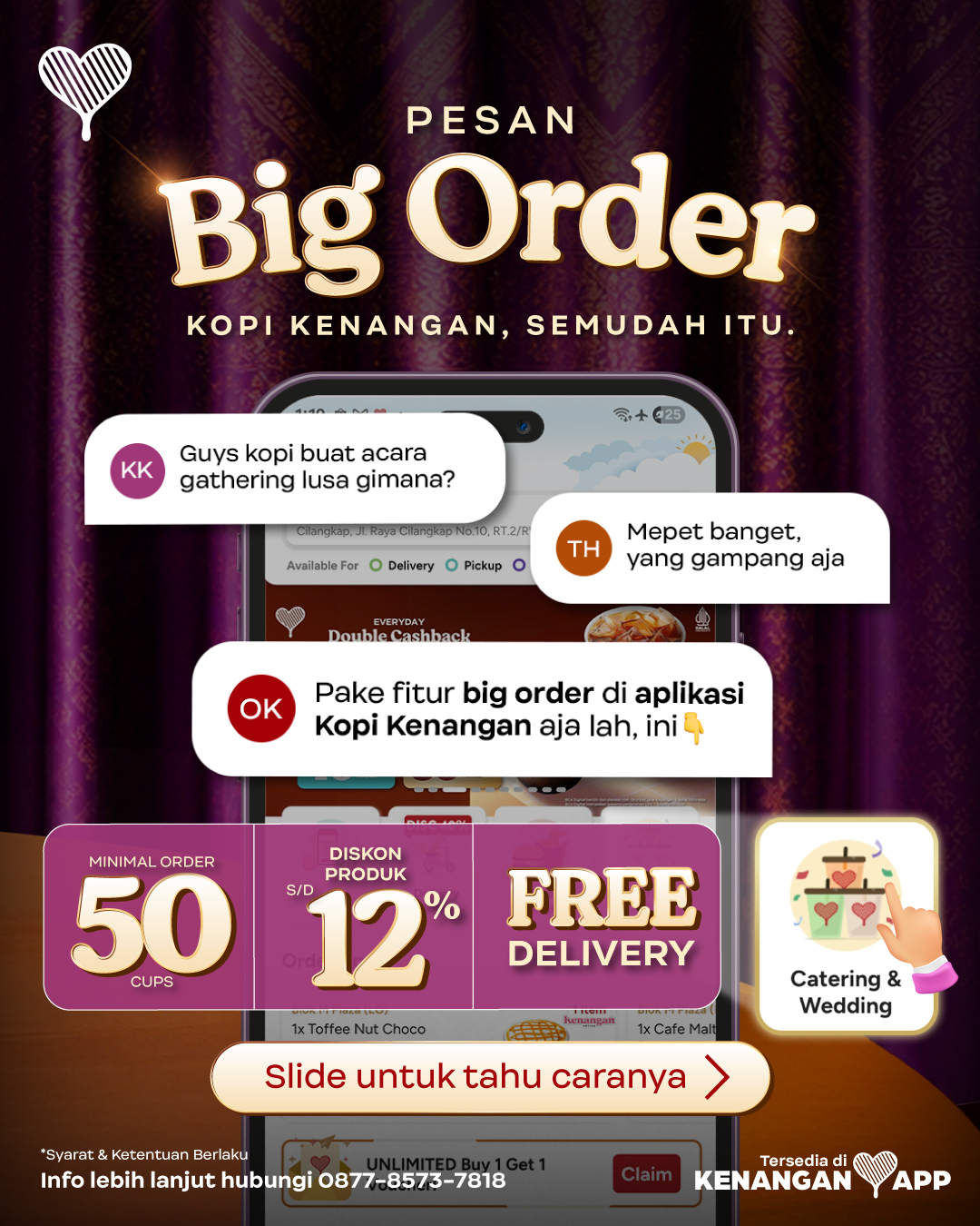 Kopi Kenangan Facebook ad