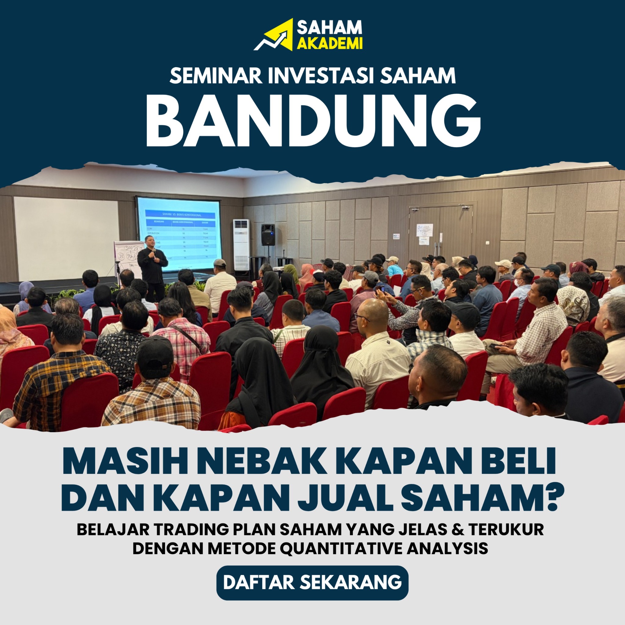 Saham Akademi Indonesia Facebook ad