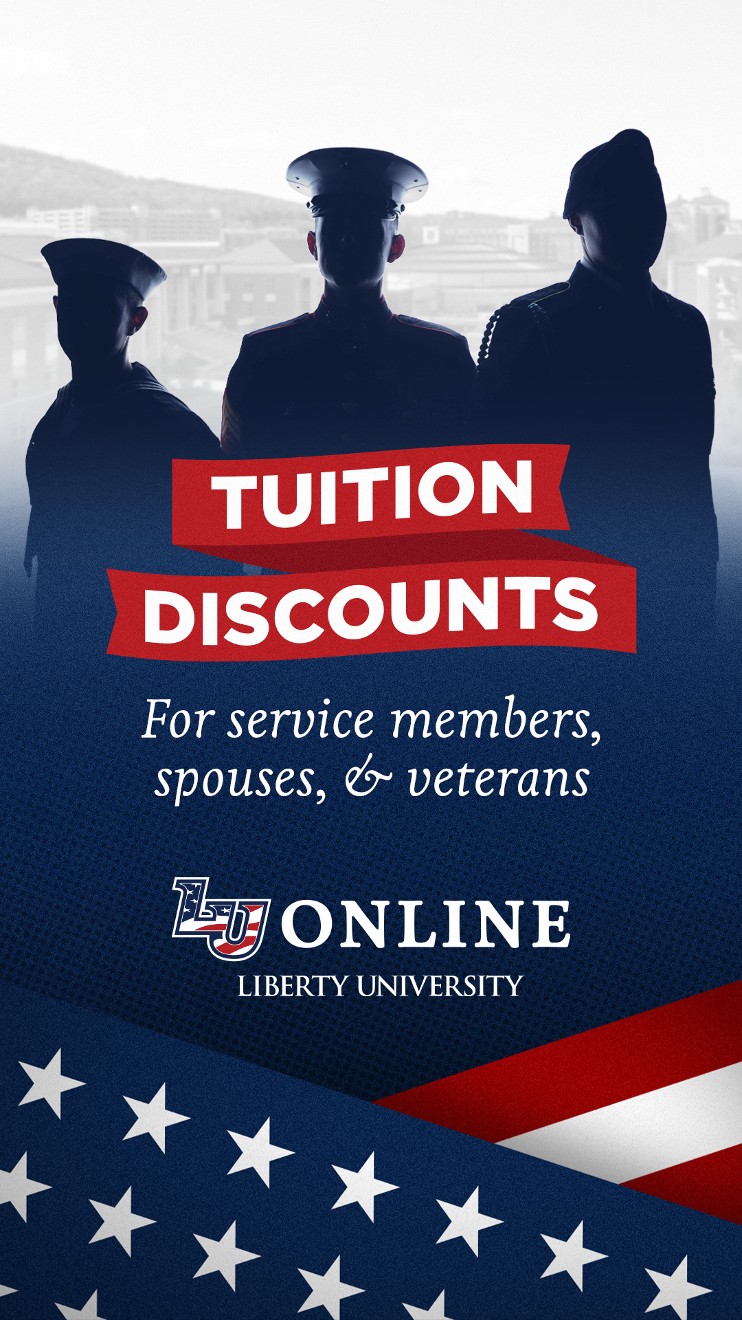 Liberty University Online Programs Facebook ad