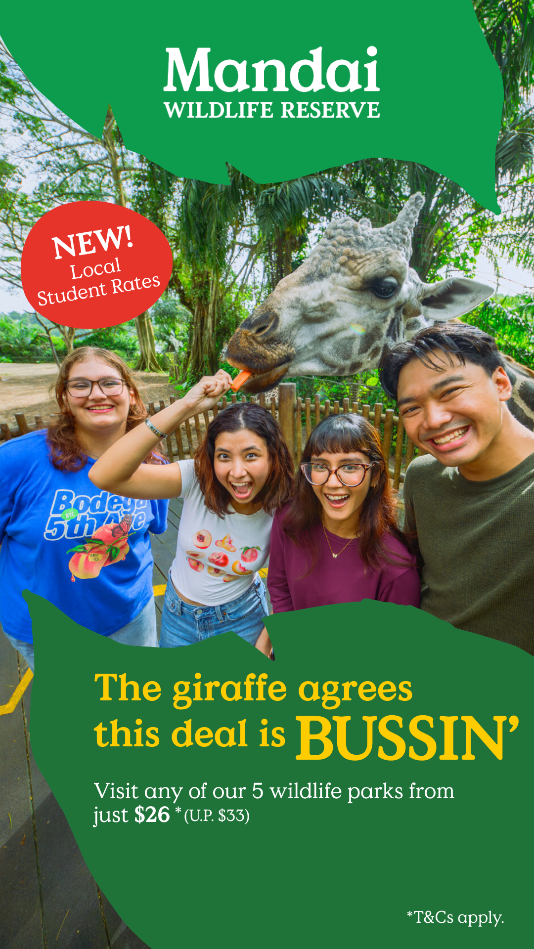 Mandai Wildlife Reserve Facebook ad