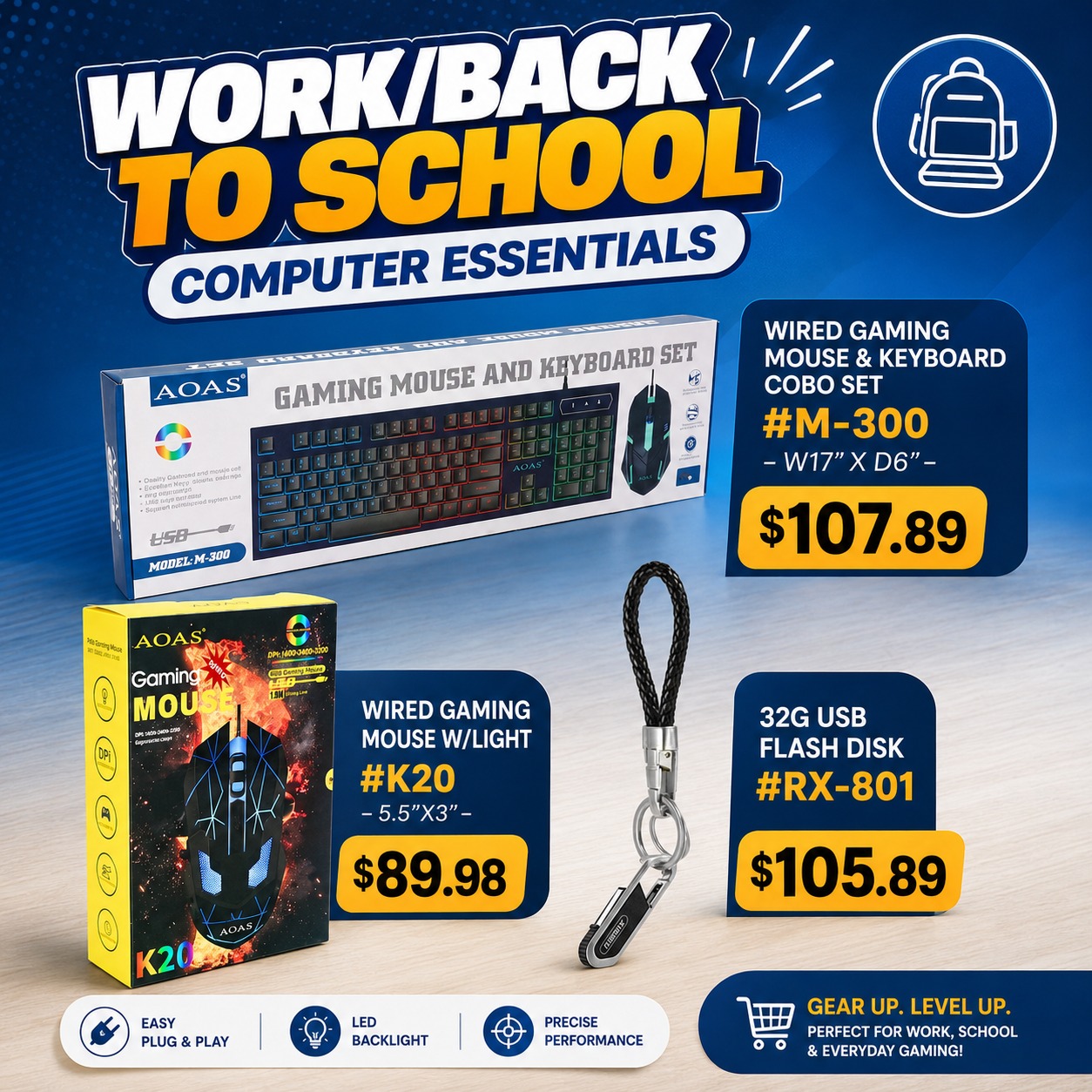 First Caribbean Marketing CO. LTD Facebook ad: Computer Accessories, Waymart