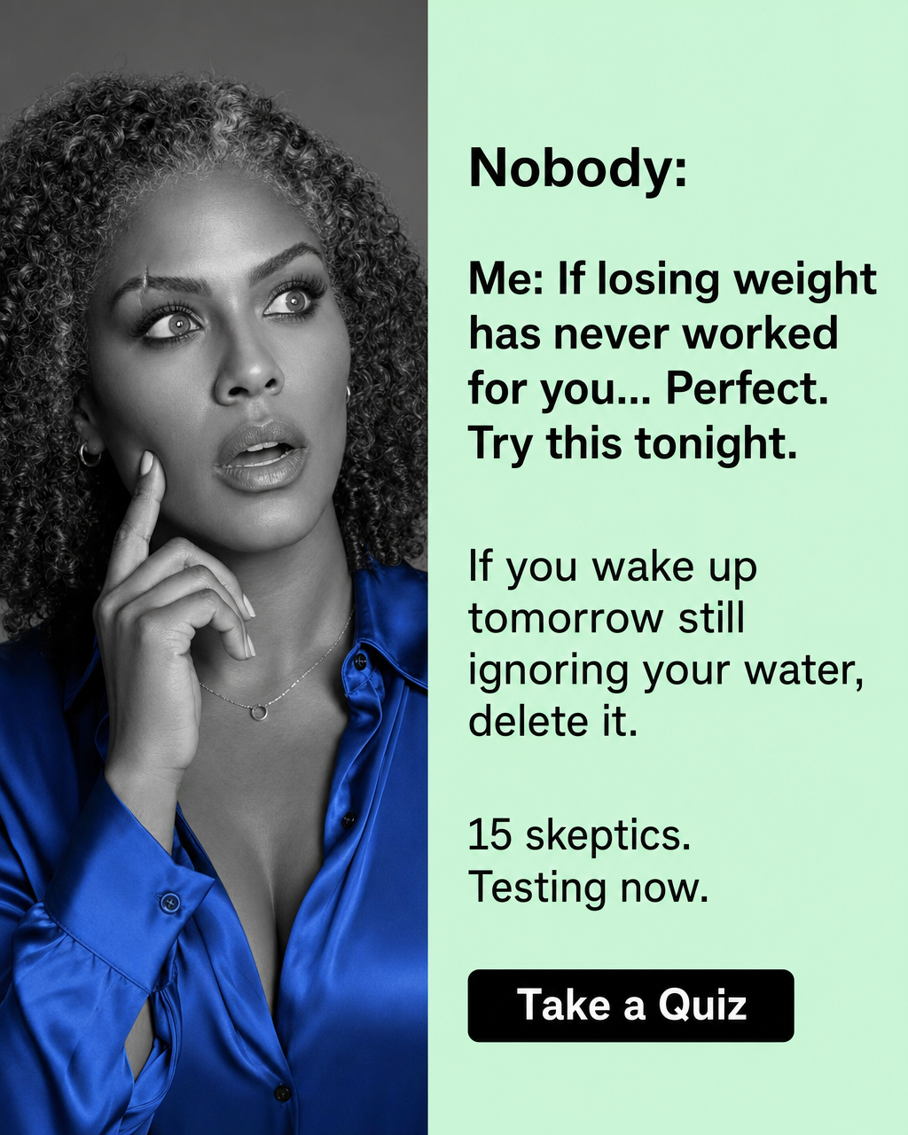 Kure for Hypnotherapy Facebook ad