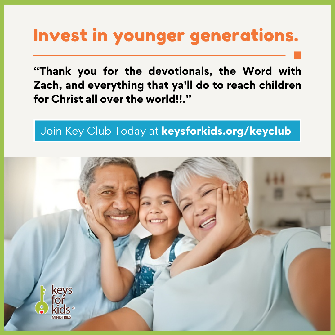Keys for Kids Ministries Facebook ad