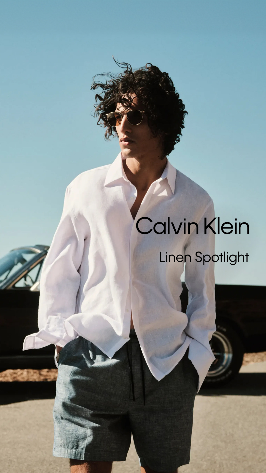 Calvin Klein Facebook ad