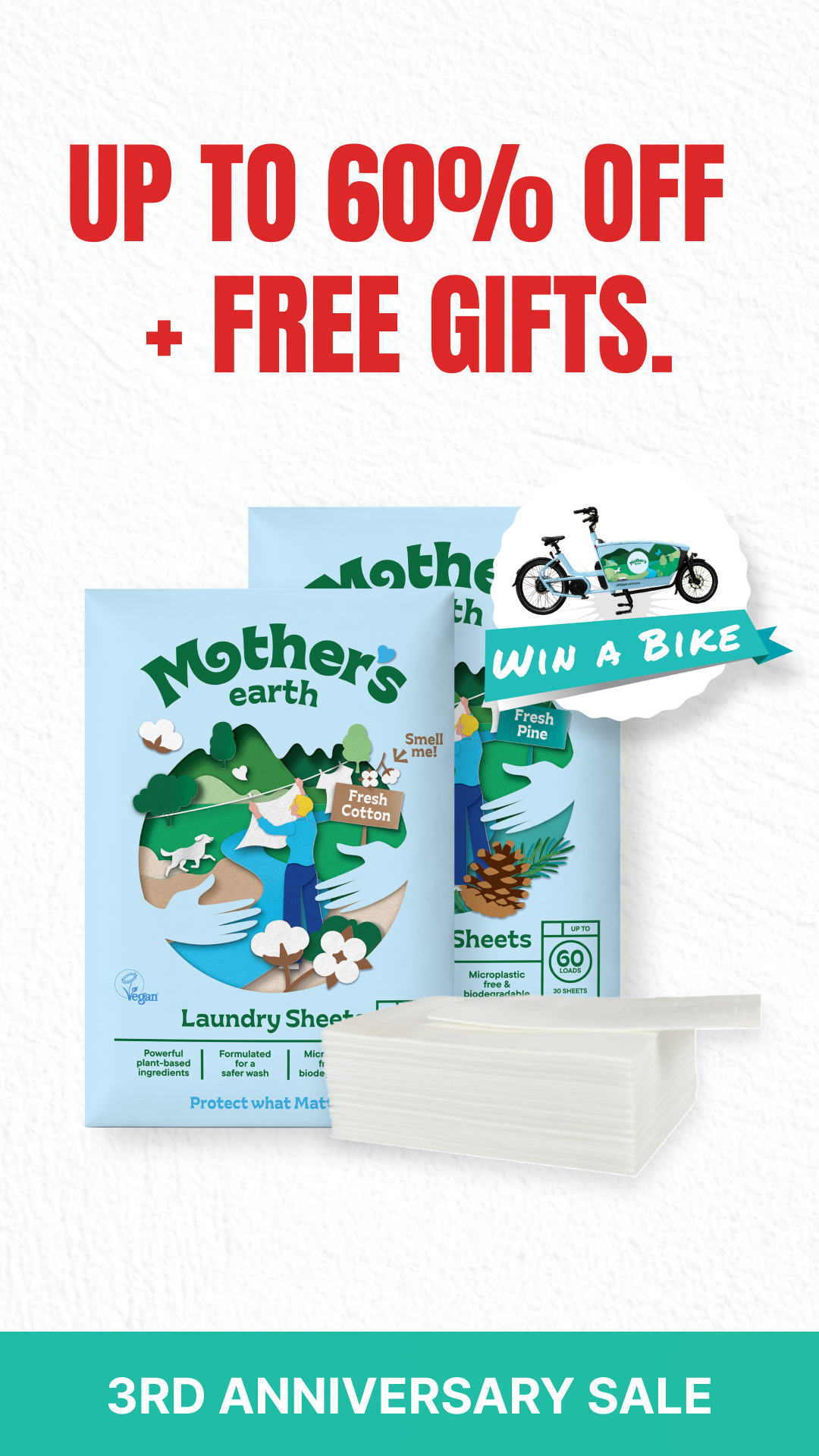Mothers Earth Facebook ad