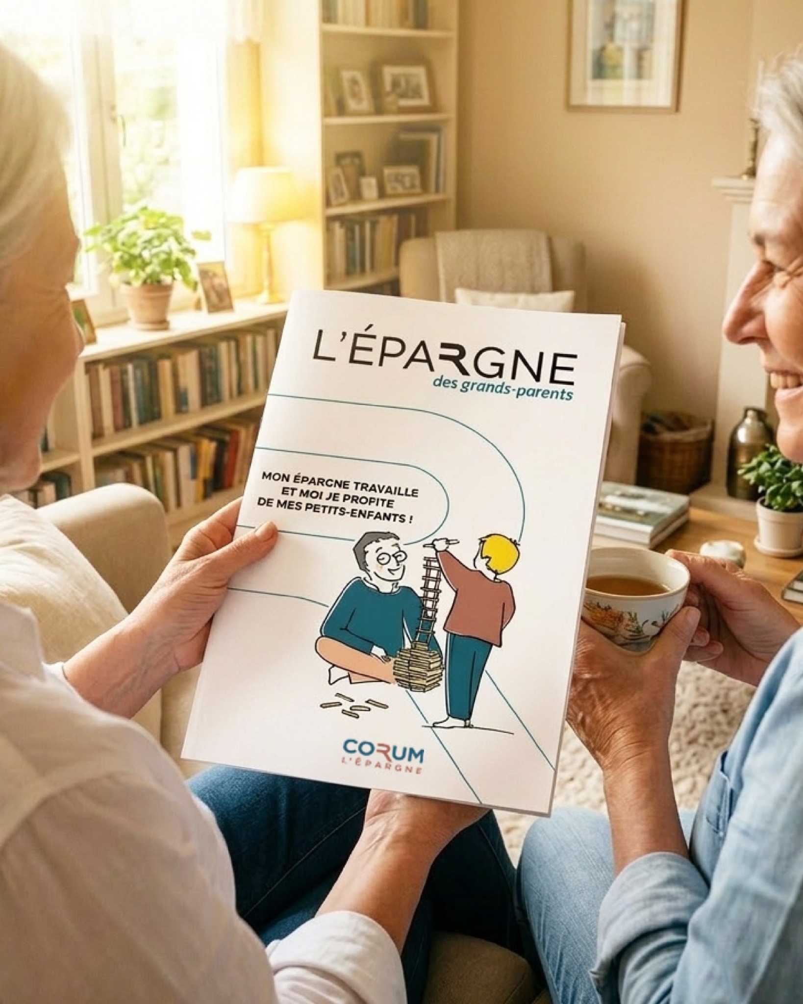 CORUM L'Epargne Facebook ad: Découvrez en quelques pages comment faire vraiment…