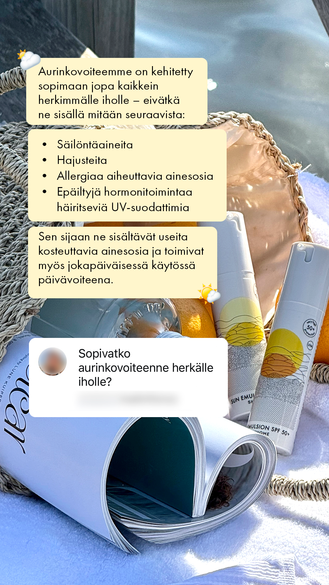 Skinome Facebook ad