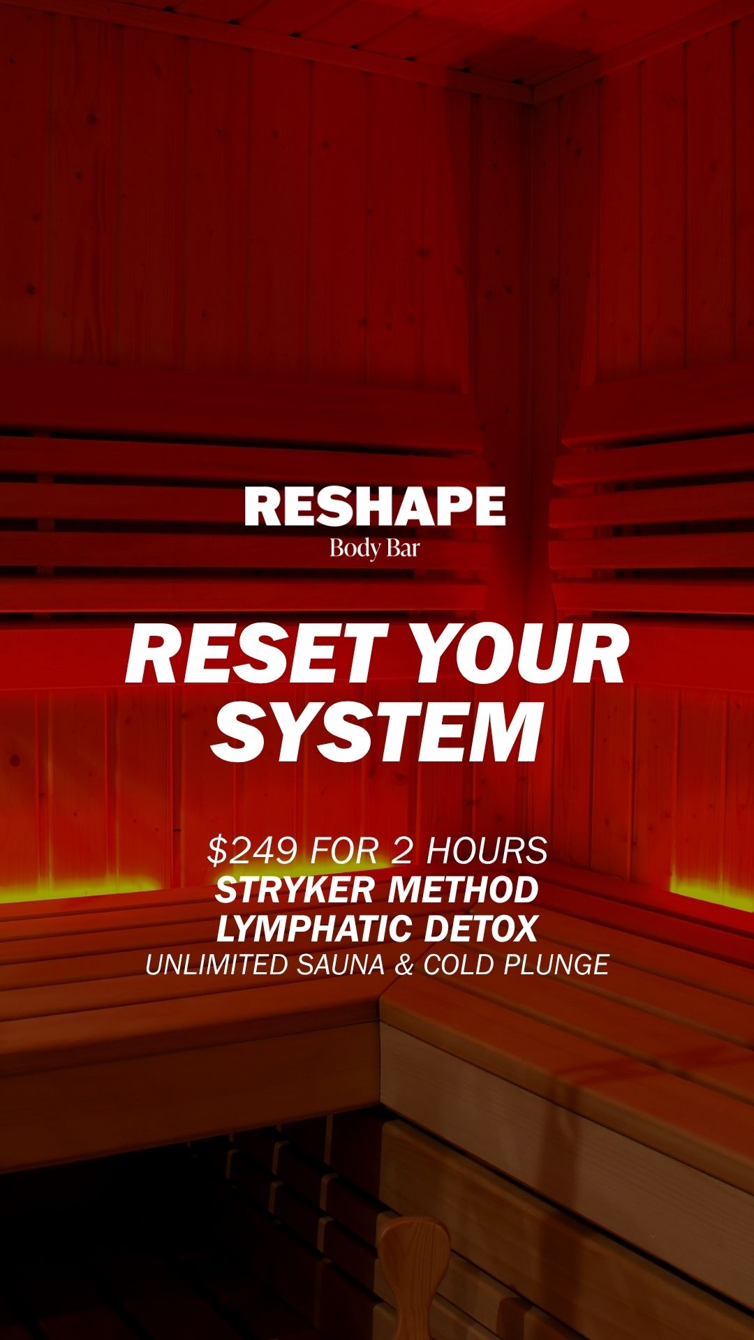Reshape Body Bar Facebook ad